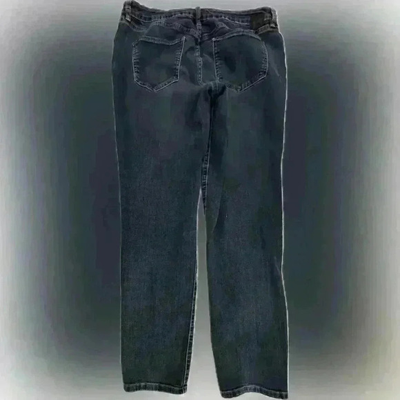 Jag Jeans Denim Western Glove Works Midrise Skinny Size 12 Inseam 29 - Picture 2 of 5